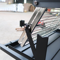 Barbecue automatique, grill parrilla brésilien, grill au charbon de bois