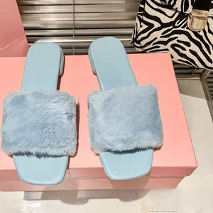 Sandalias de cuña planas elegantes Mius para mujer, impermeables, de diseño redondo, estilo barefoot, con plantilla suave de EVA y PU para primavera - Product Image 3