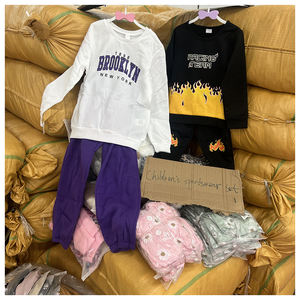 Ropa Vintage al por Mayor, Usada y Barata, para Niños, Trajes Deportivos de Otoño e Invierno, Ropa de Segunda Mano Mixta, Fardos de Ropa Usada - Product Image 1