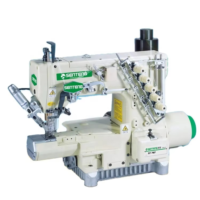 ST787-UT Direct Drive Cylinder Bed High Speed Interlock Sewing Machine with Automatic Trimmer