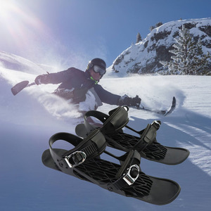 Mini Ski Skates HXX 001 Lightweight Outdoor Winter Snowboard Accessories Freestyle <b>Skiing</b> Equipment Factory Direct Shipping - Product Image 3
