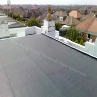 Membrane d'étanchéité EPDM haute élasticité, garantie 5 ans, isolation des toitures, 44 mil, 10 pi x 110 pi