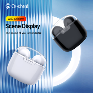 Оптовая продажа, прозрачные наушники W52 с шумоподавлением, наушники ipods pro, беспроводные наушники для iphone - Product Image 2