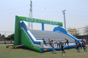 Actividad juegos inflables de carrera de obstaculos 5K inflable de gran circuito al aire libre - Product Image 4