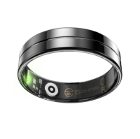 2026 HR011 Anneau intelligent étanche Slim Fitness Tracker avec contrôle gestuel Moniteur de santé IP68 Anneau intelligent étanche