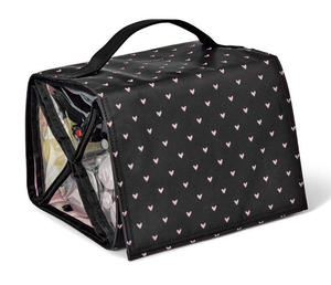 Kit de aseo personalizado para mujer, organizador de viaje, <span class=keywords><strong>neceser</strong></span> enrollado con <span class=keywords><strong>percha</strong></span> - Product Image 1