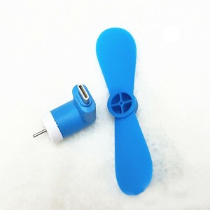 Ventilateur de téléphone portable avec logo personnalisé MINI ventilateur USB <span class=keywords><strong>2</strong></span> en 1 pour Android Type-C Refroidisseur de refroidissement personnalisé Promotion en gros - Product Image 3