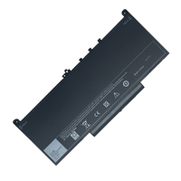 7.6V, 55wh, J60J5, pour Dell Latitude, E7470, E7270, 7270, 7240, E7260, série R1V85, MC34Y, 242WD, 0MC34Y, batteries rechargeables pour ordinateur portable
