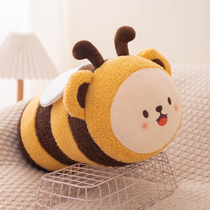 Longue peluche coccinelle mignonne animaux <span class=keywords><strong>Lady</strong></span> <span class=keywords><strong>Bug</strong></span> jouets en peluche coccinelle oreiller Anime Beetle peluche étreinte oreiller - Product Image 6