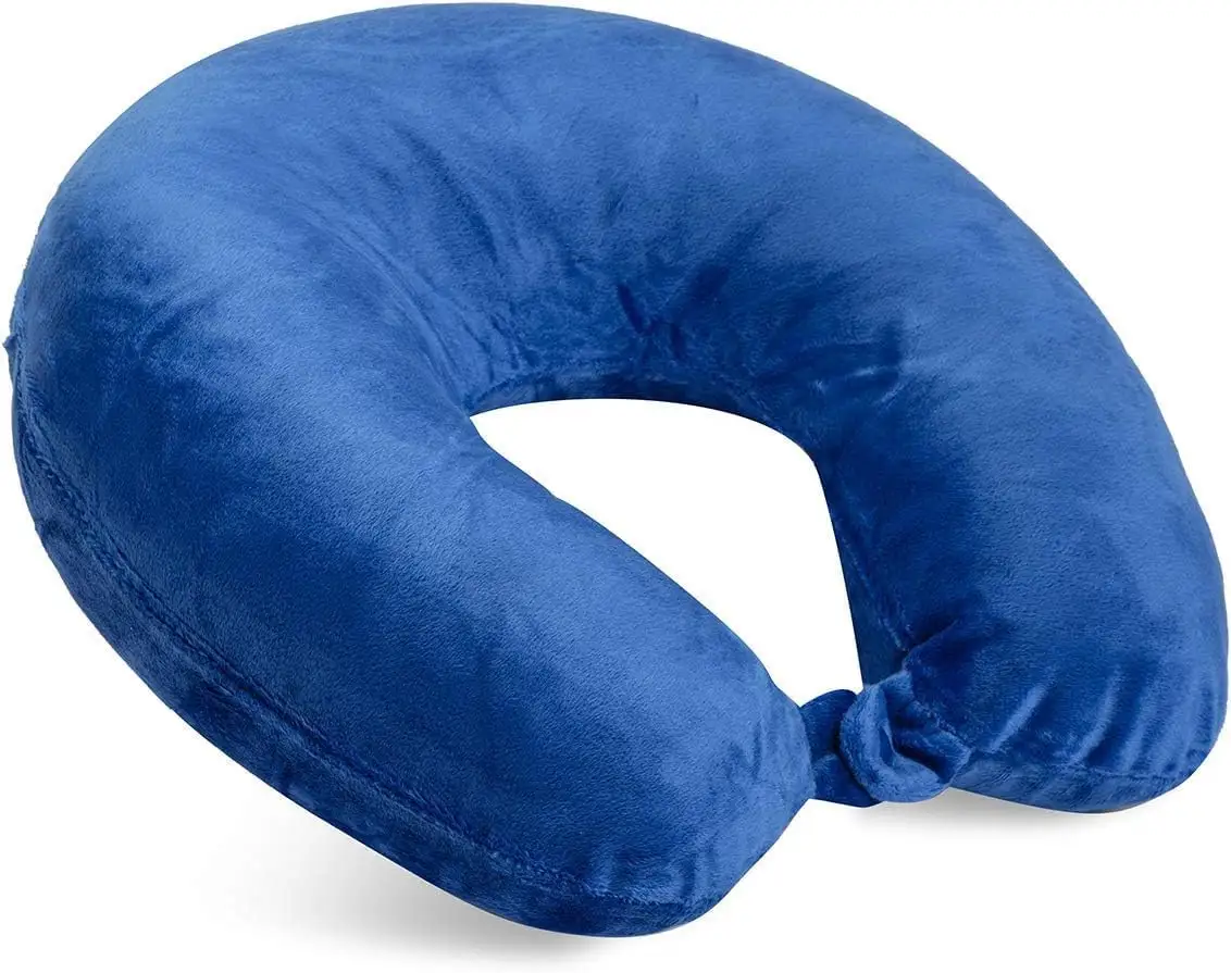 Travel Neck Pillow Luxury Compact Lightweight Memory Foam Pillow