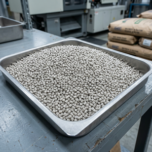 Granulés ABS gris-blanc haute résistance, résistance aux hautes températures, résistance chimique, qualité alimentaire, pour moulage par injection soufflée - Product Image 3