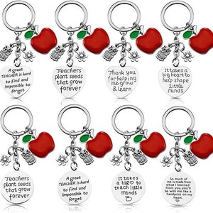 Llavero de Acero Inoxidable con Frases Inspiradoras para Agradecer a los Maestros, Resistente al Agua y Ligero, para Regalo de Agradecimiento - Product Image 1