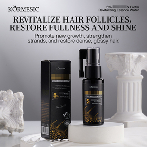 KORMESIC ขายส่ง เซรั่มบำรุงเส้นผมสูตรไบโอติน 30 มล. ผลิตภัณฑ์บำรุงเส้นผมออร์แกนิค ช่วยเร่งการเจริญเติบโตของเส้นผม รับผลิตแบบ OEM - Product Image 5