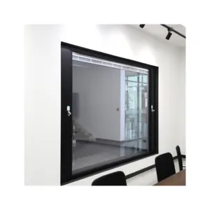 현대 간단한 환기 강화 방음 유리 창 외부 도난 방지 창