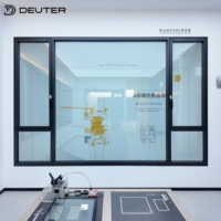Ventanas Minimalistas Ultrafinas de Aluminio con Apertura Oscilobatiente, Rotura de Puente Térmico, Hoja Interior sin Perfiles, Doble/Triple Acristalamiento Low-E para Villas