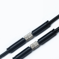 Connecteur étanche M8 IP67 mâle-femelle 3 4 5 6 broches, connecteur circulaire pour capteur avec câble pour l'automatisation industrielle