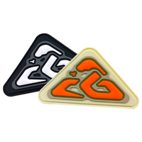 Patchs en caoutchouc 3D personnalisés, design de logo, patchs en caoutchouc à coudre, patch PVC 3D pour vêtements