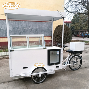 Glacière électrique pour crème glacée solaire motorisée, tricycle à vélo, chariot avec congélateur à batterie à vendre - Product Image 3