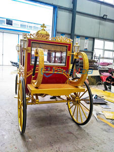 Transport spécial européen de luxe Royal, fabricant de calèche à cheval électrique de <span class=keywords><strong>mariage</strong></span> confortable et touristique - Product Image 6