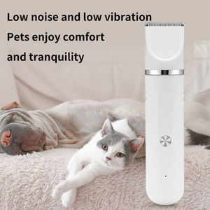Toptan 4 IN1 düşük gürültü <span class=keywords><strong>Pet</strong></span> elektrikli makas kedi köpek saç kesme makinası tıraş ayak saç küçük <span class=keywords><strong>Pet</strong></span> bakım için tırnak törpü<span class=keywords><strong>s</strong></span>ü kiti - Product Image 3