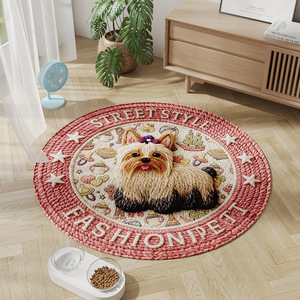 Hiện Đại Thân Thiện Với Môi Polyester Xước Ban Thảm Mat Máy Làm 10Mm Dày Cao Su Dưới Bụi Bẩn Chống Tất Cả Các Mùa Nhà - Product Image 6