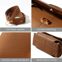 nouveautés marques personnalisées de luxe de grande qualité en cuir véritable vintage petit sac carré à bandoulière pour femmes