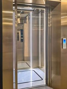 Ascenseur de passagers FUJI, cabine de luxe décorée, ascenseur de bureau pour 10 à 30 personnes, à bon prix - Product Image 5