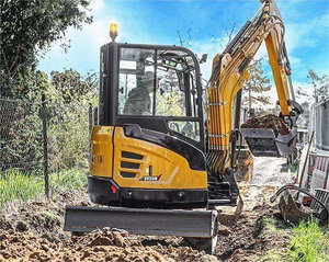 SY26U Ultra Mini Excavator with Zero Tail Swing - Product Image 1