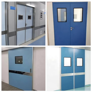Pintu Rumah Sakit desain terbaru pintu ayunan Rumah Sakit pintu teater operasi timbal pintu medis geser otomatis tunggal ganda - Product Image 6