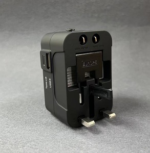 IStapromo Gifts Hot Sales 1 USB-A + Type-C Ports Universal Travel <b>Adapter</b> Electrical <b>Plug</b> for European Euro <b>EU</b> US UK AU - Product Image 6