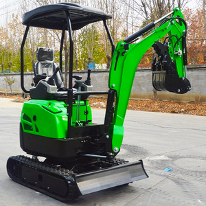 Günstige beste Qualität 1,8 Tonnen Excav Mini Crawler Baumaschinen Bagger Ketten rollen Preis - Product Image 5