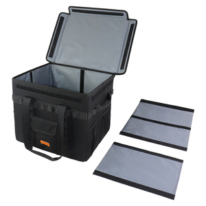 ถุงเก็บความร้อนโพลีเอสเตอร์ผ้าอ๊อกซ์ฟอร์ดกันน้ำพับได้สำหรับตั้งแคมป์ใหม่มีลายตัวอักษรดีไซน์ตามสั่ง - Product Image 4