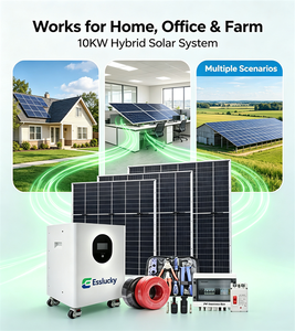 Système solaire hybride 5KW 10KW 15KW 30KW avec MPPT et générateur d'énergie à batterie au lithium - Product Image 5
