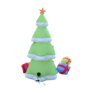 Albero di Natale Gonfiabile LED da 6 Piedi con Regalo, Decorazione Luminosa per Feste Natalizie, Giardino e Prato - Product Image 4