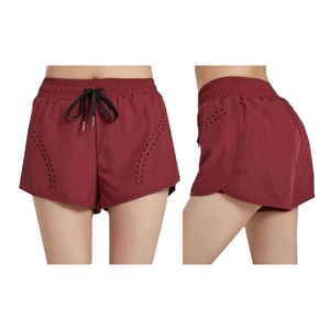 Pantalones Cortos Deportivos de Doble Capa Personalizados para Mujer, Transpirables, de Color Sólido, Ropa de Motocicleta, Pantalones Cortos Holgados y Cómodos - Product Image 6