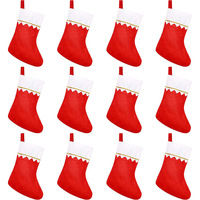 Chaussettes et bonnets de Noël en tissu non tissé, style européen et américain, origine Chine - Articles très demandés pour le dropshipping transfrontalier