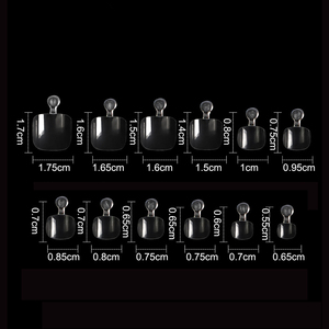 Pointes d'<span class=keywords><strong>ongles</strong></span> souples à couverture complète de couleur blanche/claire OEM & ODM Vente en gros en vrac BeiEn Press On Gel-X Box Pack Nail Salon Fast Extensions - Product Image 4