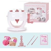 Fil à tricoter en laine pour crochet et tricot à la main, fil à tricoter simple, fil à tricoter éducatif, machine à fabriquer des boules de laine, facile à utiliser