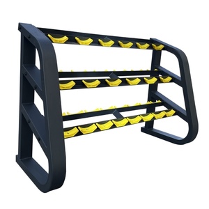 Fabricantes domésticos comerciales, venta al por mayor, estante para Mancuernas, fuente D, 3 capas, 10 pares, estante de almacenamiento para Mancuernas, estante para Mancuernas de fitness - Product Image 2