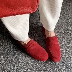 <span class=keywords><strong>Chaussures</strong></span> grandes tailles 42 pour <span class=keywords><strong>femme</strong></span>, automne 2024, nouvelles <span class=keywords><strong>chaussures</strong></span> vintage à bout rond en daim pour <span class=keywords><strong>femme</strong></span>, <span class=keywords><strong>chaussures</strong></span> plates confortables à enfiler, mocassins verts - Product Image 2