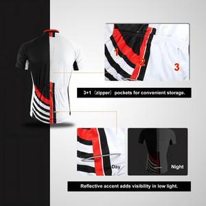 Maillot <span class=keywords><strong>de</strong></span> vélo personnalisé pour <span class=keywords><strong>homme</strong></span>, manches courtes, respirant, séchage rapide, pour vélo <span class=keywords><strong>de</strong></span> route et VTT, fabricant OEM - Product Image 5