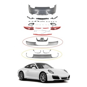 Kit de carrosserie de pièces automobiles OEM Streamer feux arrière pare-chocs arrière feux arrière Kits de carrosserie à lèvres pour <span class=keywords><strong>Porsche</strong></span> <span class=keywords><strong>997</strong></span> 991 2012-2019 - Product Image 1