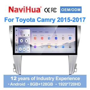 Navihua Android Car Radio GPS Navigation for Toyota Camry 2015-2017 Multimedia Carplay Auto Stereo DSP Head Unit Car <b>DVD</b> <b>Player</b> - Product Image 1