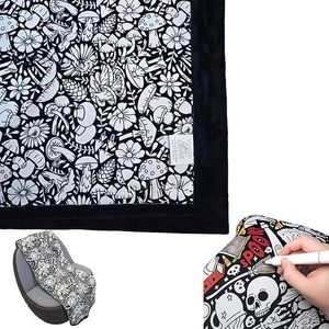 Couverture graffiti DIY 150*200CM, douce et confortable, une source d'émotions et de <span class=keywords><strong>psychologie</strong></span>, et une œuvre d'art. - Product Image 5