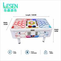 Table de jeu d'arcade Whack-a-Mole LED pour deux joueurs, avec marteau interactif, pour la vitesse et les réflexes, Naughty Bean, équipement pour enfants