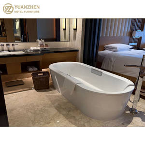 Meubles d'hôtel en placage MDF <span class=keywords><strong>InterContinental</strong></span>, suite de meubles de chambre à coucher de style moderne, imperméable et ignifuge - Product Image 4