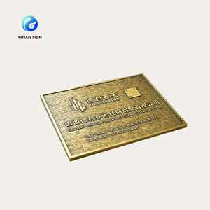 Placas Metálicas de Latón y Aluminio Resistentes a la Oxidación, Talladas a Medida, para Empresas y Compañías de Seguros - Product Image 6