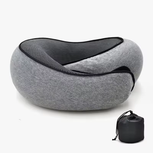 Almohada de Viaje de Alta Calidad para Avión, Almohada de Espuma Viscoelástica con Soporte Cervical Personalizado, Almohada Ajustable en Forma de Caracol - Product Image 1