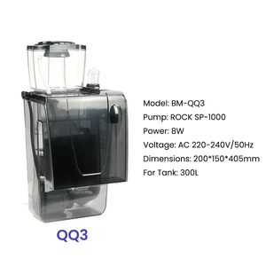 Bubble Magus プロテインスキマー QQ1/QQ3 AC220-240V ハングオン式 ニードルホイールポンプ搭載 小型海水水槽用 - Product Image 5
