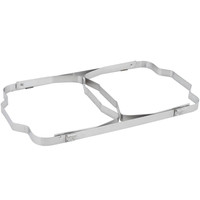 Harga terbaik prasmanan Stainless Steel Mini Oval dapat ditumpuk-Server katering piring